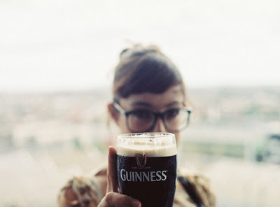 guinness beer and glasses