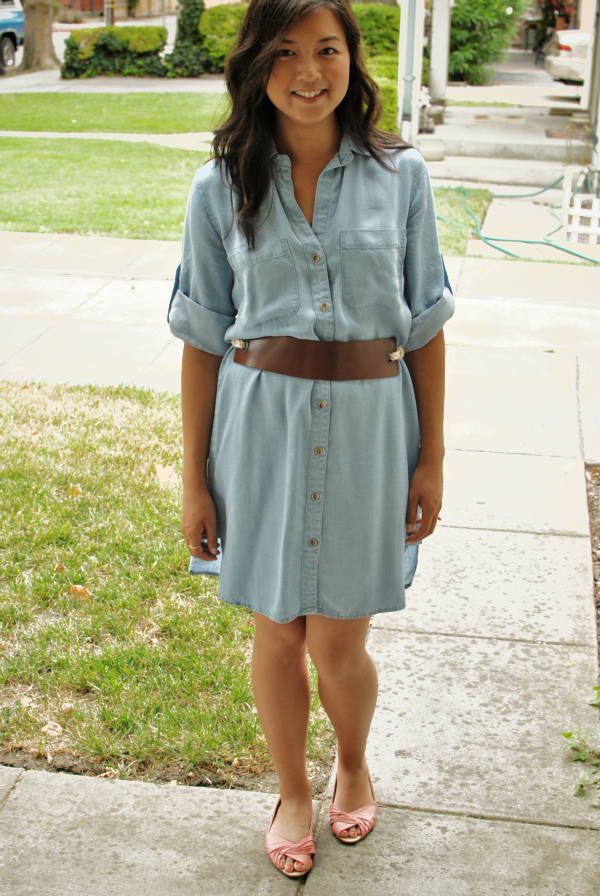 how to style chambray